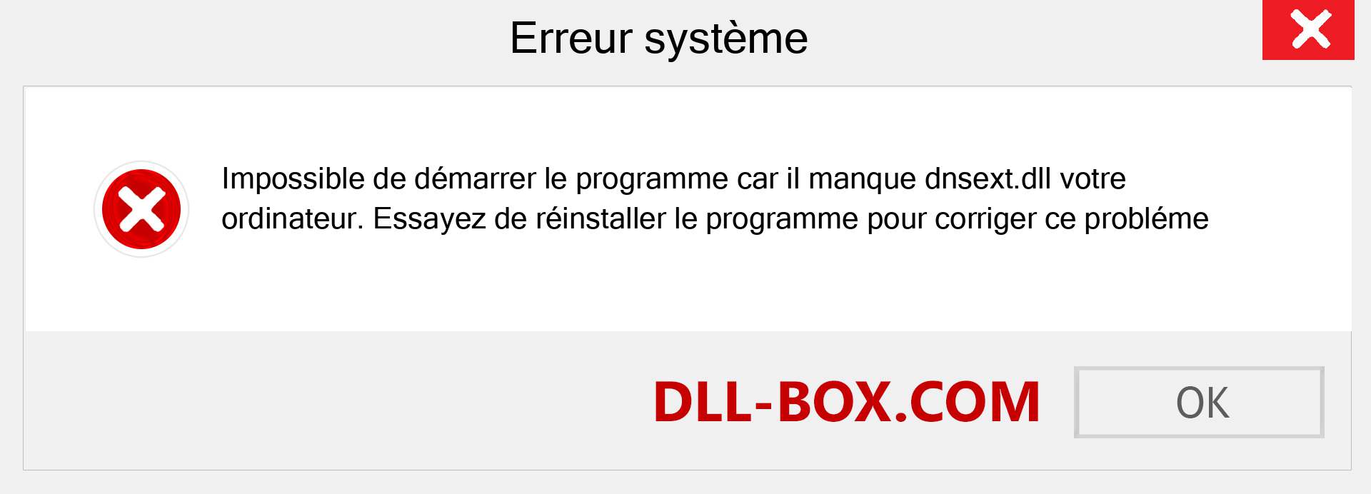 Le fichier dnsext.dll est manquant ?. Télécharger pour Windows 7, 8, 10 - Correction de l'erreur manquante dnsext dll sur Windows, photos, images